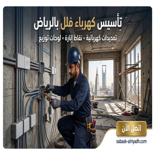تأسيس كهرباء فلل بالرياض