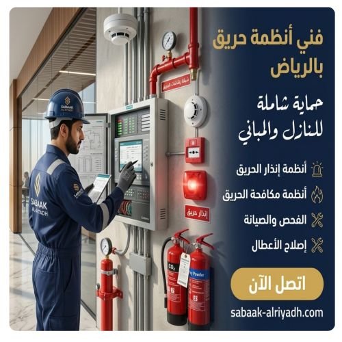 فني أنظمة حريق بالرياض